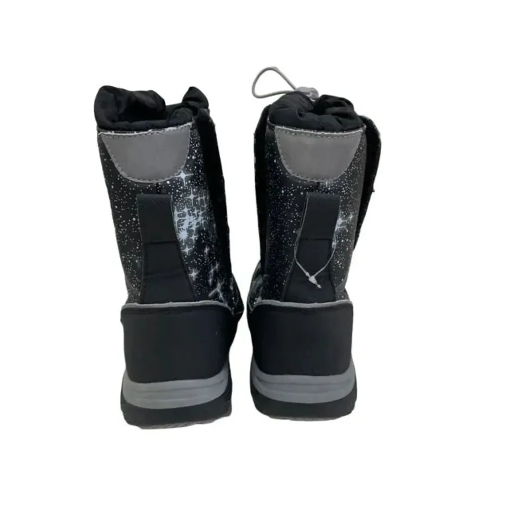 Lands' End Kids Galaxy Space Insulated Waterproof Snow Youth 6 / Women's 7.5-8